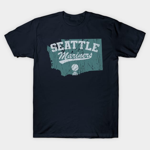 Seattle, Washington - M's - 2023 T-Shirt by Nagorniak